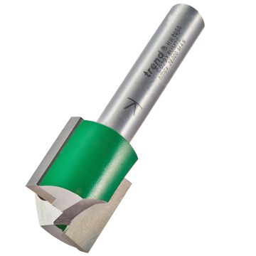 Trend CraftPro C029X8MMTC Two Flute Router Cutter 19.1mm Diameter