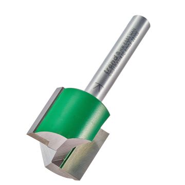 Trend CraftPro C031BX1/4TC Two Flute Router Cutter 21mm Diameter