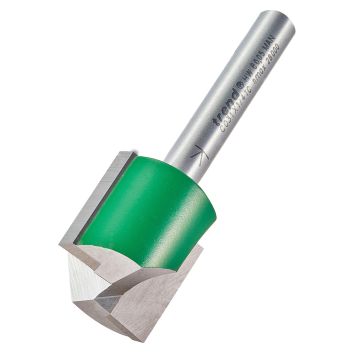 Trend CraftPro C031X1/4TC Two Flute Router Cutter 20.6mm Diameter