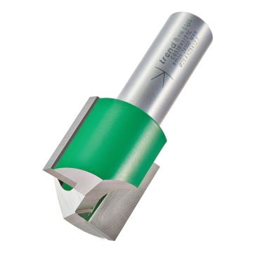 Trend CraftPro C033BX1/2TC Two Flute Router Cutter 25.4mm Diameter