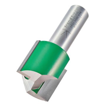 Trend CraftPro C033EX1/2TC Two Flute Router Cutter 26mm Diameter
