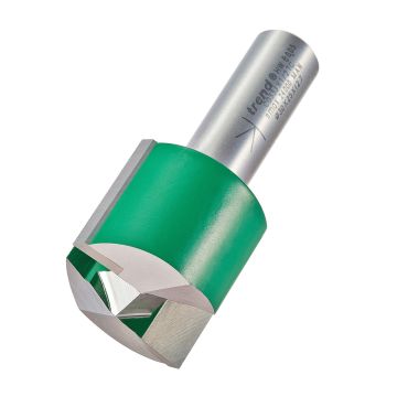 Trend CraftPro C033JX1/2TC Two Flute Router Cutter 30mm Diameter