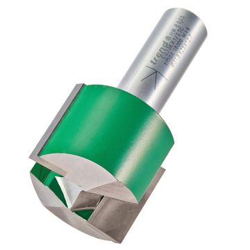 Trend CraftPro C033KX1/2TC Two Flute Router Cutter 31.8mm Diameter