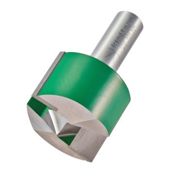 Trend CraftPro C033PX1/2TC Two Flute Router Cutter 38.1mm Diameter