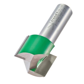Trend CraftPro C033X1/2TC Two Flute Router Cutter 25.4mm Diameter