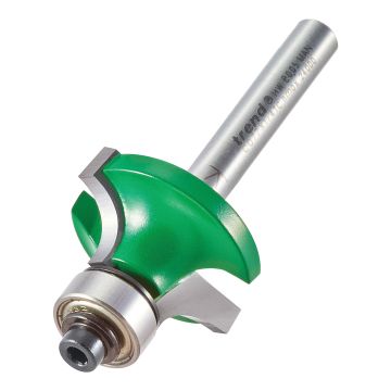 Trend CraftPro C077X1/4TC Rounding Over Router Cutter 7.9mm Radius Router Cutter x 12.7mm Cut