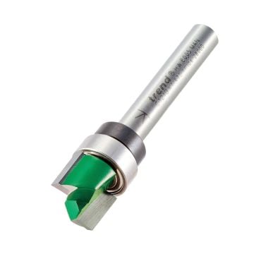Trend CraftPro C121BX1/4TC Template Profile Router Cutter 12.7mm Diameter