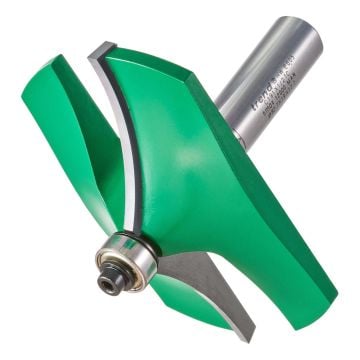 Trend CraftPro C191X1/2TC Bearing Guided Hand Rail Router Cutter 51mm Radius