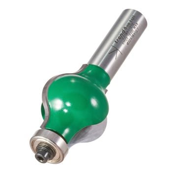 Trend CraftPro C218X1/2TC Bearing Guided Hand Rail Router Cutter 9.5mm Radius