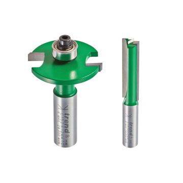 Trend CraftPro CR/KFP/3X12MM Kitchen Fitters Router Cutter Pack x3 Pcs
