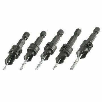 Trend CR/QR/CS/SET CraftPro Quick Release Countersink Set x5 Pcs