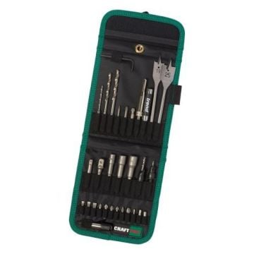 Trend CraftPro CR/QR/SET/1 Quick Release x30 Pc Bit Set