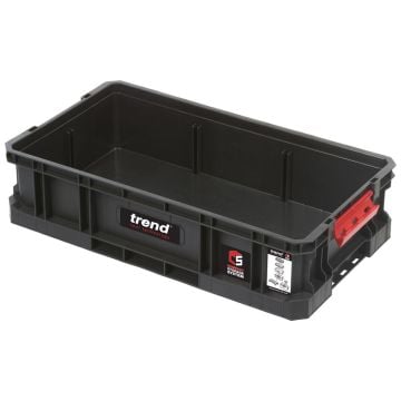 Trend MS/C/100T Modular Storage Compact Open Tote Box 100mm
