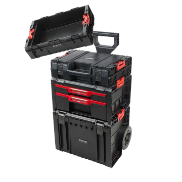 Trend MS/T/SET4/C ProTransit Tool Box Storage Drawer Set (New Version) x4 Pcs