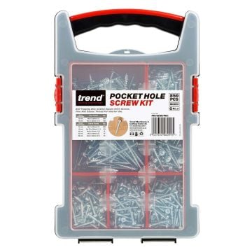 Trend PH/SCW/PK1 Pocket Hole Screw Pack x850 Pcs