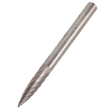 Trend S49/23X3MMSTC Solid Carbide Burr 3mm Diameter / 3mm Shank Flame