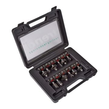 Trend SET/SS8X8MMTC Router Cutter Starter Set x12 Pcs