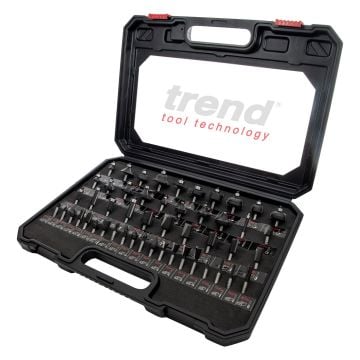 Trend 35 Piece 1/2" Shank Router Cutter Starter Set SET/SS35X1/2TC