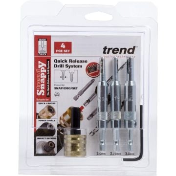 Trend SNAP/DBG/SET Trend Snappy Drill Bit Guide Set x4 Pcs