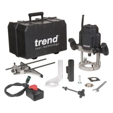 Trend T14EK 2300W 1/2" Variable Speed Workshop Router 230v