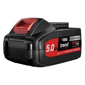 Trend T18S/BA5A 18v TXLI 5.0Ah Xpert Li-Ion Battery