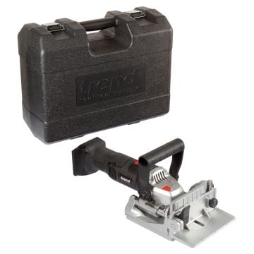 Trend T18S/BJKB 18v TXLI Cordless Biscuit Jointer Body Only In Carry Case