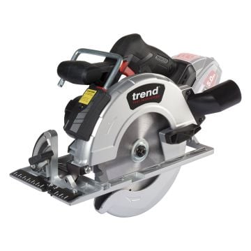 Trend T18S/CS165B 18v TXLI Cordless Brushless 165mm Circular Saw Body Only