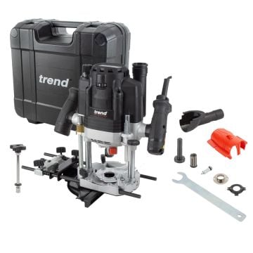 Trend T8EK 2200W 1/2" Dual Mode Plunge Router 240v