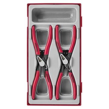 Teng Tools TT474-5E 12-25mm Circlip Plier Pro Set x4 Pcs 