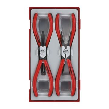 Teng Tools TT474-7E 7" Circlip Plier Set x4 Pcs