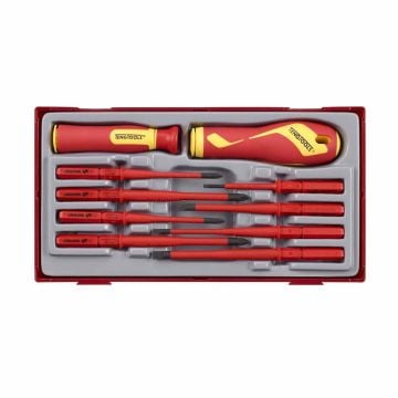 Teng Tools TTV710N TT1 Insulated Interchangeable Screwdriver Set 1000V x10 Pcs