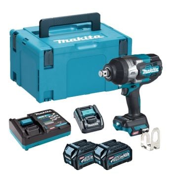 Makita TW001GD202 40v Max XGT Brushless Impact Wrench Inc 2x 2.5Ah Batts