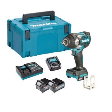 Makita TW008GD202 40v Max XGT Brushless 1/2" Impact Wrench Inc 2x 2.5Ah Batts