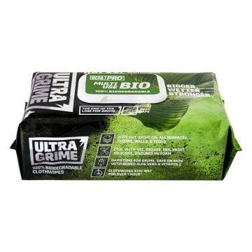 UltraGrime Pro 5940 XXL Multi-Use Bio Cleaning Wipes Inc 100 Wipes