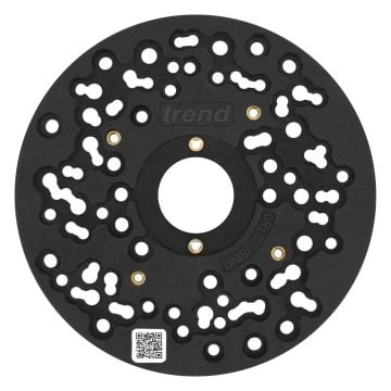 Trend UNIBASE/180 180mm Universal Plunge Router Sub Base