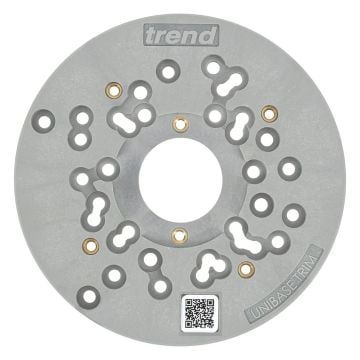 Trend UNIBASE/TRIM 150mm Universal Plunge Router Sub Base