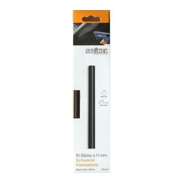 Steinel 006792 Glue Sticks 11mm Black x10 Pcs