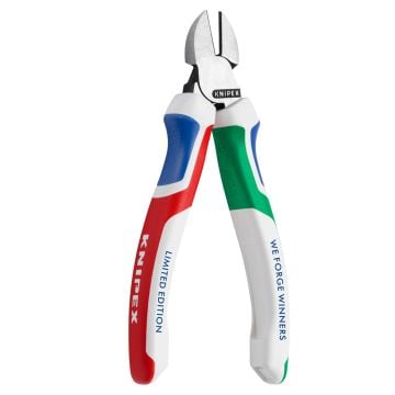 KNIPEX 70 02 160 S8 Limited Edition We Forge Winners 205mm Diagonal Cutting Pliers