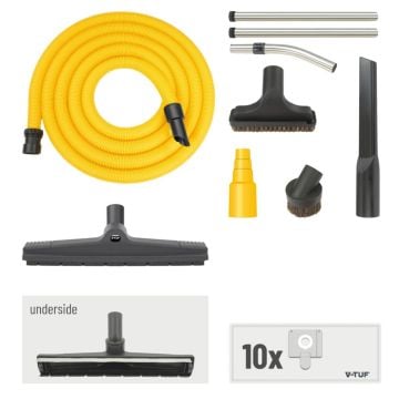V-TUF VTVS7211M Dust Extraction Vacuum Cleaner Accessory Kit For MIGHTY, MIDI/MIDI SYNCRO Ranges