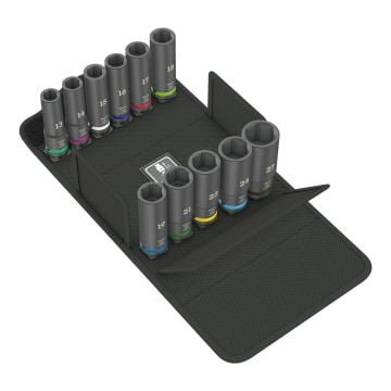 Wera 8790 C Impaktor Deep Socket Set 1 With 1/2" Drive x11 Pcs 05004841001