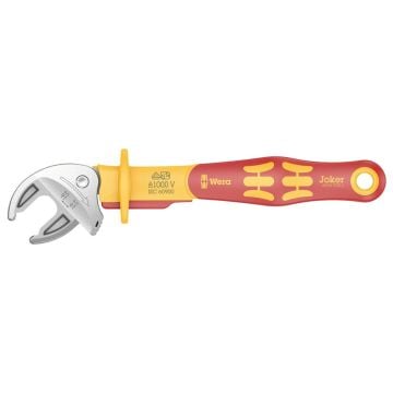 Wera 6004 Joker VDE L VDE-Insulated Self-Setting Spanner 05020153001