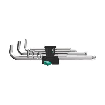 Wera 950/9 Hex-Plus 1 L-Key Set Metric x9 Pcs 05022087001