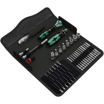 Wera Kraftform Kompakt M1 Metal Screwdriver Tool Kit x39 Pcs 05135928001