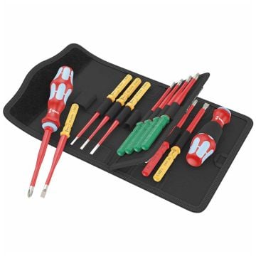 Wera Kraftform Kompakt VDE Stainless 17 Extra Slim 1 Set x17 Pcs 05006631001