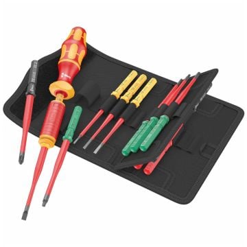 Wera Kraftform Kompakt VDE 15 Torque 1.2-3.0 Nm Extra Slim Set 1 x15 Pcs 05006605001