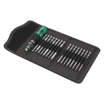 Wera Kraftform Kompakt 60 Screwdriver & Bit Set x17 Pc