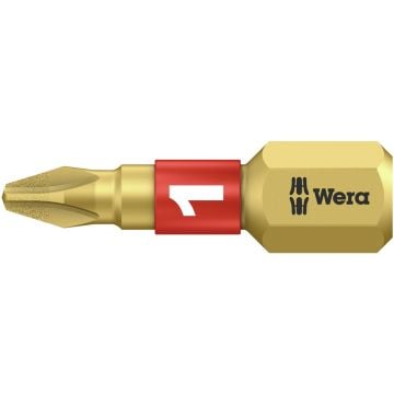 Wera 851/1 BDC Phillips BiTorsion PH1 Insert Bit Diamond Coated 25 mm 073332