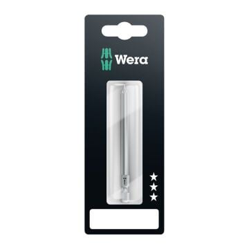 Wera 855/4 Z SB Extra Hard Pozi Long Screwdriver Bit PZ2 x 89 mm 073524
