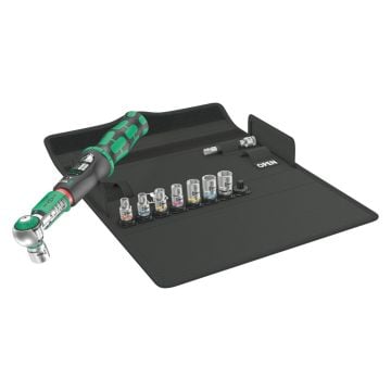 Wera Safe-Torque A 1 Set Inc Torque Wrench 1/4" Square Drive x10 Pcs 05075830001