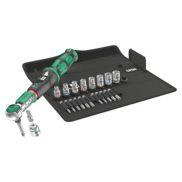 Wera Safe-Torque A 2 Set Inc Torque Wrench 1/4" Hex Drive x23 Pcs 05075832001